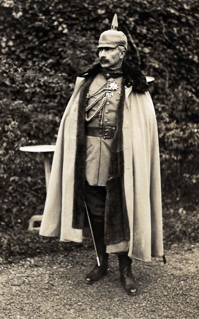 Portrait of the German Emperor Wilhelm II in 1913 by German Photographer