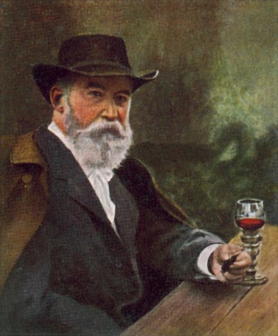 Wilhelm Busch, German Artist, Caricaturist and Poet by German Photographer