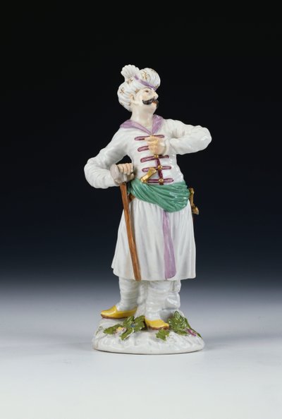 A Meissen Figure of a Persian, c.1748 by German School