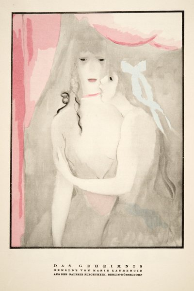 Advertisement for Galerie Flechtheim, from Styl, published 1922 by German School