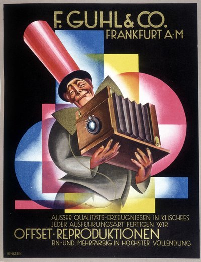 Advertising for the German Camera Manufacturer Offset - in 