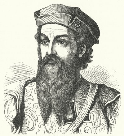 Afonso de Albuquerque, Duke of Goa, Portuguese General and Viceroy of Portuguese India by German School