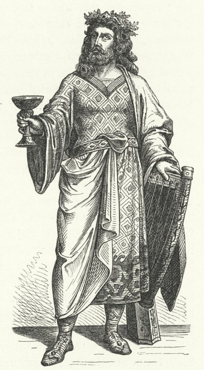 Alboin, King of the Lombards by German School