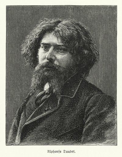 Alphonse Daudet, French novelist by German School