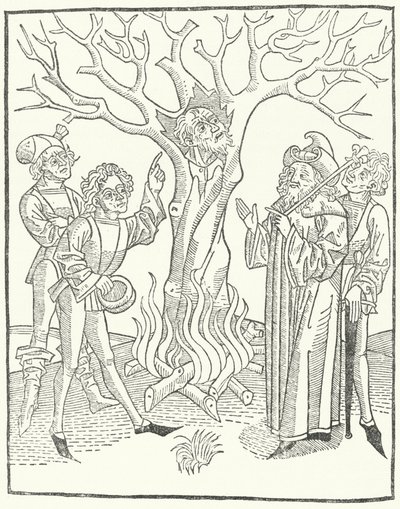 An Illustration from the Book of Wisdom by German School