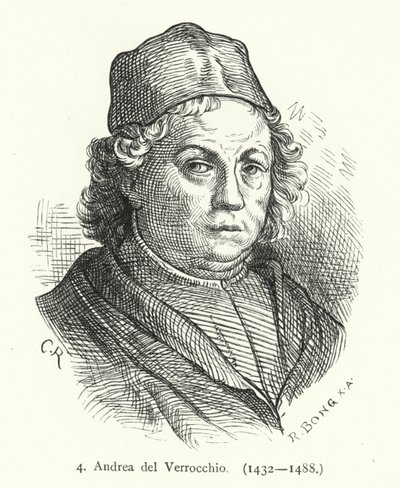 Andrea del Verrocchio, Italian Renaissance Painter, Sculptor and Goldsmith by German School