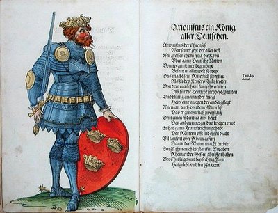 Ariovistus, King of the Germans, from 