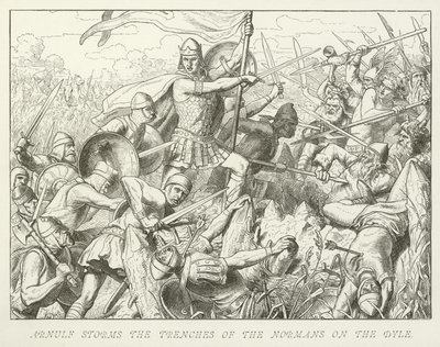 Arnulf Storms the Trenches of the Normans on the Dyle by German School