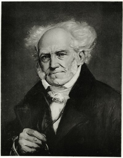 Arthur Schopenhauer by German School
