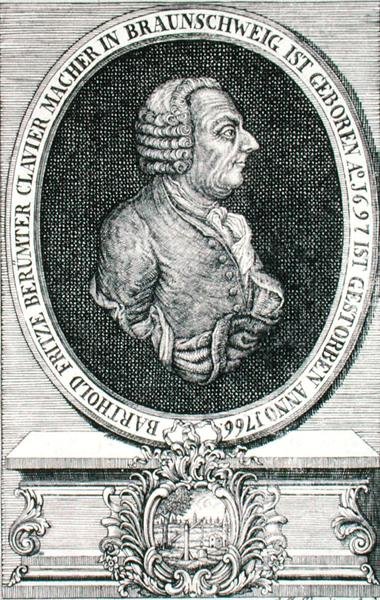 Barthold Fritz, engraved by J.C. Eberling by German School