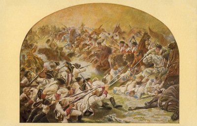 Battle of Hohenfriedberg by German School