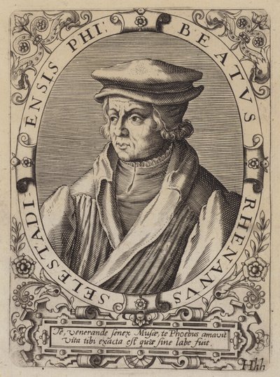 Beatus Rhenanus, German humanist, scholar and religious reformer by German School