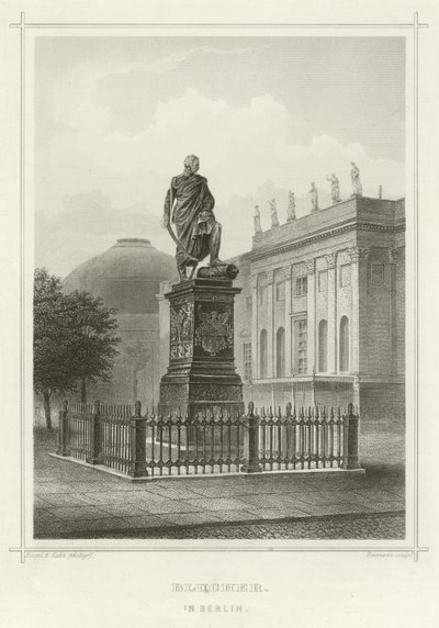 Blucher in Berlin by German School
