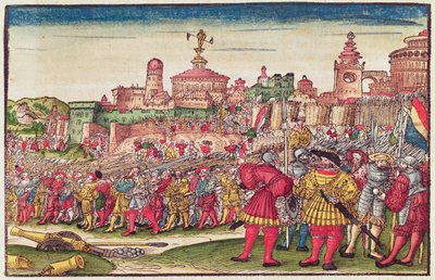 Book of Revelation, Chapter XXV, from the Luther Bible by German School