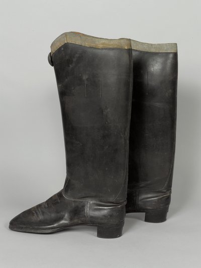Boots, 3rd von Zieten Hussars, worn by HRH The Duke of Connaught, pre-1914 by German School