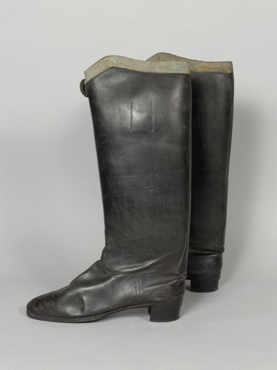Boots, 3rd von Zieten Hussars, worn by HRH The Duke of Connaught, pre-1914 by German School