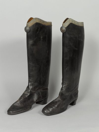 Boots, 3rd von Zieten Hussars, worn by HRH The Duke of Connaught, pre-1914 by German School