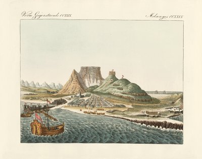 Cape Town on the Cape of Good Hope by German School