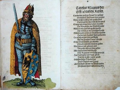Charlemagne (742-814) from 