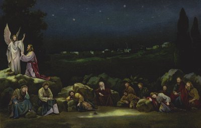 Christ on the Mount of Olives by German School