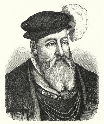 Christian III, King of Denmark and Norway (engraving) by German School