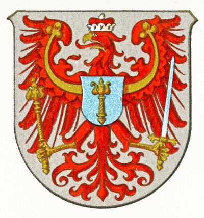 Coat of Arms of Brandenburg, c.1898 by German School