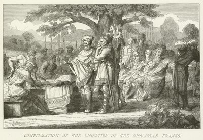 Confirmation of the Liberties of the Ripuarian Franks by German School