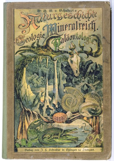 Cover of Naturgeschichte, Geologie, Mineralreich, Palaontologie by Dr. H. von Schubert by German School