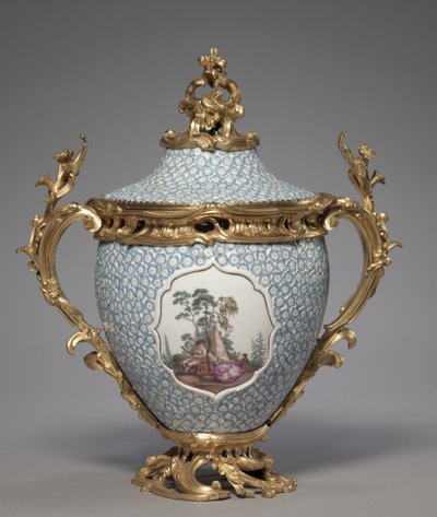 Covered Vase, 1749 by German School