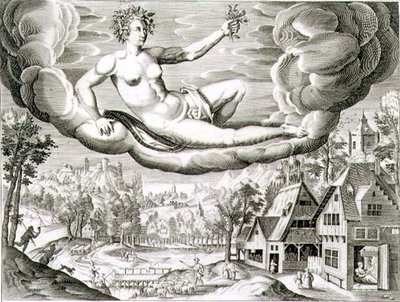 Dawn, Engraved by Paul Furst (c.1605-66) by German School