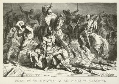 Defeat of the Stedingers in the Battle of Altenesche by German School
