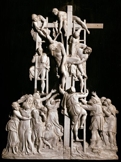 Deposition (Ivory Sculpture) by German School