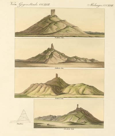 Description of the Birs Nimrod or of the Tower of Babel by German School
