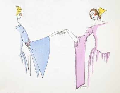 Designs for Sleeves, from Styl, pub.1922 by German School