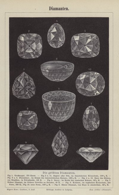 Diamonds by German School
