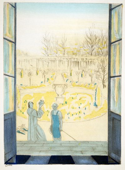 Die Ersten Blumen, from Styl, pub.1922 by German School