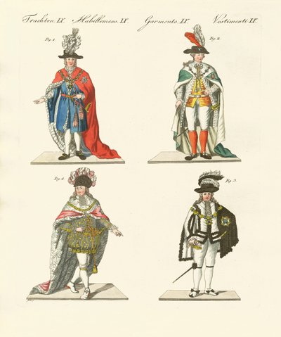 Different Knight Orders by German School