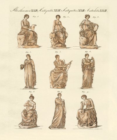 Divinities of the Greeks and Romans by German School