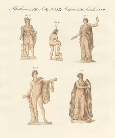 Divinities of the Greeks and Romans by German School