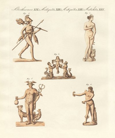 Divinities of the Greeks and Romans by German School