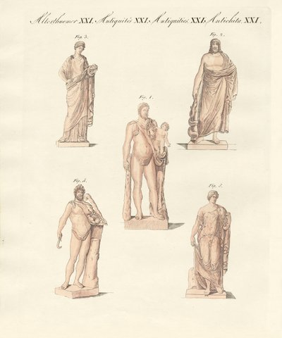 Divinities of the Greeks and Romans by German School