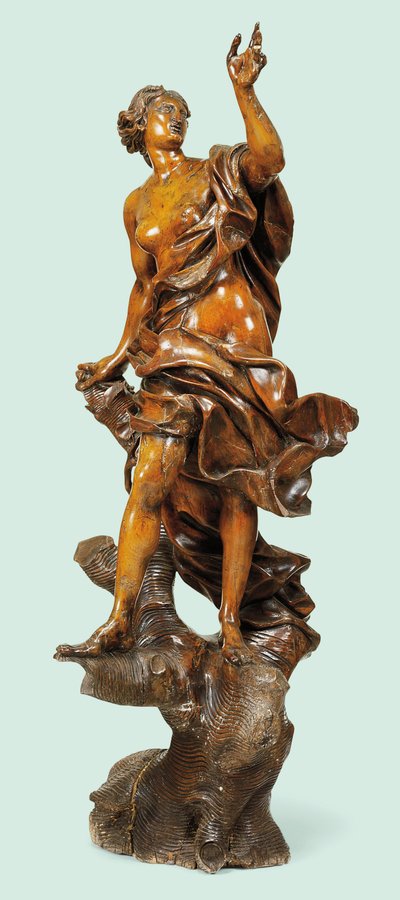 Draped Maiden, South Germany by German School
