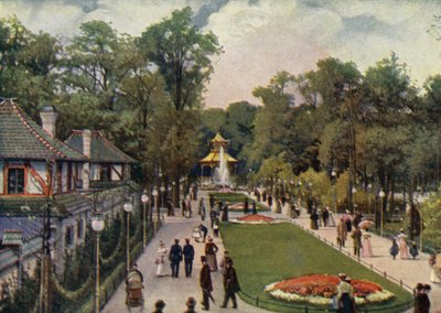 Dreisternpromenade, Berlin Zoological Garden, Germany by German School