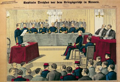 Dreyfus Case: The Trial in Revision of Captain Dreyfus by German School