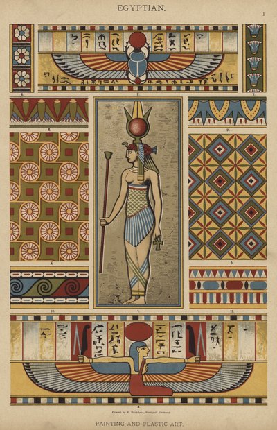 Egyptian, Painting and Plastic Art by German School