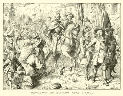 Entrance of Sobieski into Vienna by German School