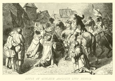 Entry of Gustavus Adolphus into Munich by German School