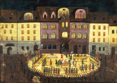 Evening Music at a Hamburg Musical College, c.1740 by German School