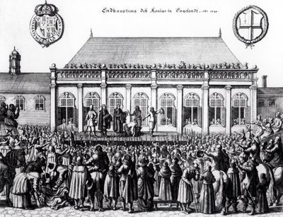 Execution of Charles I at Whitehall, January 30th 1649 by German School