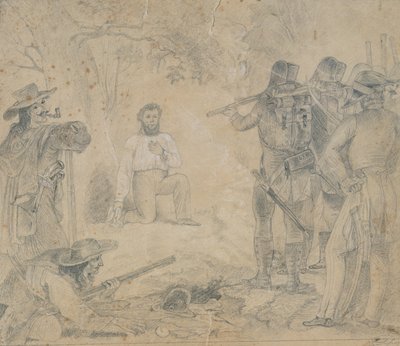 Execution of Robert Blum on 9 November, 1848, 1862 by German School